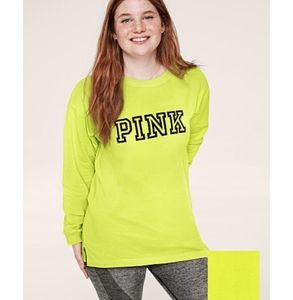 Pink- Campus L/S Tee
